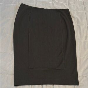 CAbi Black Knee-Length Pencil Skirt